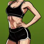 Military Calisthenics Women iOS Icon