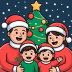Family Christmas Magic iOS Icon