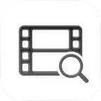 Simple Film Search Icon