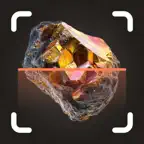 AI rock identifier: AI crystal Icon