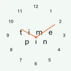 TimePin: Instant Timestamp Log iOS Icon