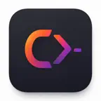 Coder World Icon
