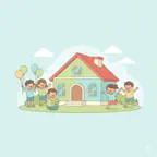 Sun KinderGartent Icon