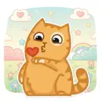 Persik The Cat Stickers iOS Icon