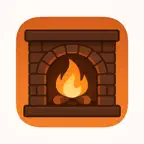 Hearth Immersive Fireplace iOS Icon