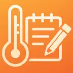 Body Temperature Log Note App Icon