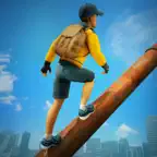 Going Up Rooftop - Parkour 3D iOS Icon