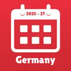 Germany holidays Calendar 2026 iOS Icon