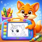 Tiny Hands Coloring Slate Pad iOS Icon