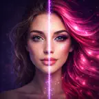 AI Hairstyle Try On: Haircut iOS Icon