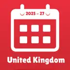 UK Holidays calendar 2026 + iOS Icon