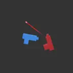 Pistol Duel: 3D Gun Battle iOS Icon