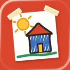 Fridge Door: Kids Drawings iOS Icon