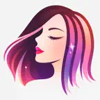 Hairstyle Try On – AI Hair iOS Icon