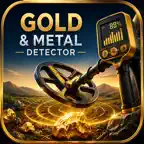Gold Detector & Metal Finder iOS Icon