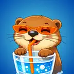 WatterOtter: My Water Tracker iOS Icon