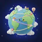 Travel Map - トラベルマップ iOS Icon