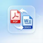 Convert PDF to Word Easy iOS Icon