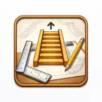 Staircase Calculator & Planner iOS Icon
