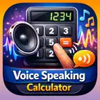 Voice Calculator Speaking iOS Icon