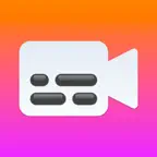 Capflow - AI Video Captions iOS Icon