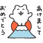 Happy Polar Bear winter iOS Icon