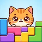 Purrfect Blocks - Cat Puzzle iOS Icon