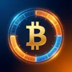 SatsClock: Bitcoin Block Clock iOS Icon