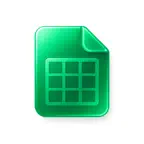 Glazr XLSX & CSV File Editor iOS Icon