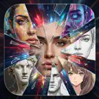 Prompt Gallery - AI Art Hub iOS Icon