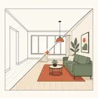 AI Interior Design iOS Icon