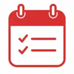 Booking Calendar&CRM:Appo Log iOS Icon