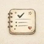 The Done List: Daily Scrapbook iOS Icon