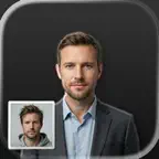 Headshot Generator: Polished iOS Icon
