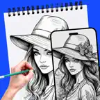 Trace Drawing App: Simply Draw icon