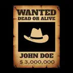 Wanted Poster Maker iOS Icon