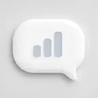 Chat Analyzer Message Insights iOS Icon