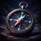 Night Sky - Safari Dark Mode iOS Icon