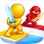 Color Block Battle Puzzle Game iOS Icon