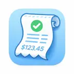 Simple Receipt Snap & Store iOS Icon