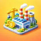Şehir Fabrikası Tycoon iOS Icon