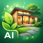 AI Garden Design - Backyard iOS Icon