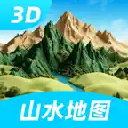 3D Landscape HD Map icon
