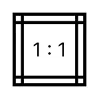 Square Padding Photo iOS Icon