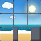 PhotoSlide: Tile Puzzle iOS Icon