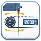 Bandsaw Speed Calculator Pro iOS Icon
