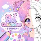 AI Coloring Studio iOS Icon