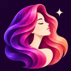 Hair Color & Style Changer AI iOS Icon