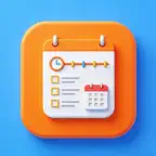 项目管理 - 阶段任务进度追踪 iOS Icon
