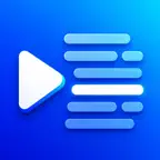 Teleprompter: AI Notes Voice iOS Icon